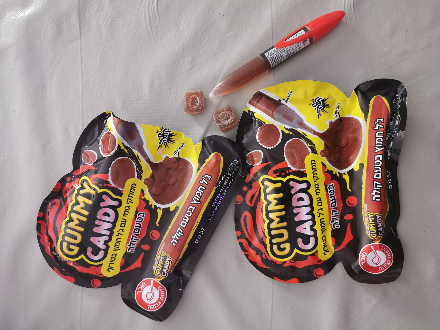 GUMMY STYLO COLA CASHER
