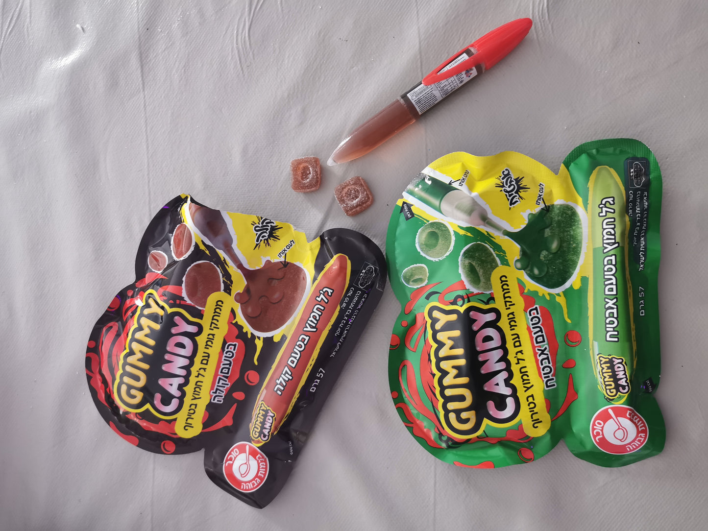 GUMMY STYLO PASTEQUE CASHER
